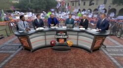 College GameDay set live from Baton Rouge ahead of a rivalry game between Alabama and LSU.